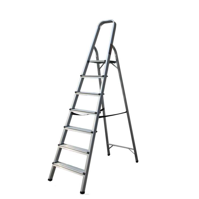 Shaya & Azar - High Quality 7 Steps Aluminum Stepladder